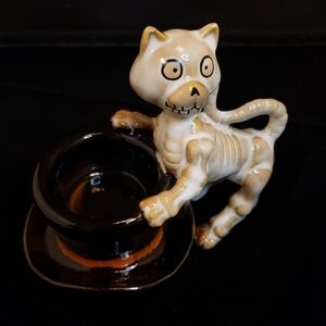Boney Bunch 2012 Cat Votive Holder Yankee Candle New Retired